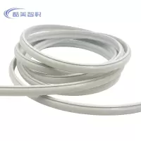 酷美智悦 220v线型led灯带硅胶自粘高亮cob灯带(暖白) KM-JZ514 米