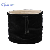 酷美智悦 加厚脖套139g黑色25*26cm KM-BH522 个