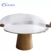 酷美智悦 一次性圆桌桌布透明直径120cm10个 KM-BH374 包