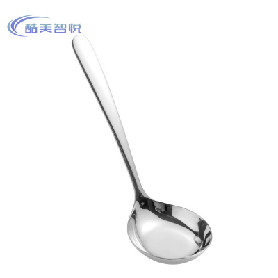 酷美智悦 304不锈钢平底汤勺23*7cm KM-BH101 个