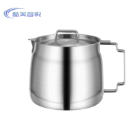 酷美智悦 304不锈钢滤油壶2000ml+炸篮 KM-BH608 个