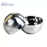 酷美智悦 304不锈钢碗12*6cm KM-BH604 个