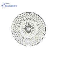 酷美智悦 亚克力水果盘20cm(5个装)KM-BH129 包