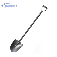 酷美智悦 一体铁锹尖头黑色 KM-BH672 把