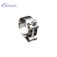 酷美智悦 304不锈钢欧式强力喉箍直径140-148mm KM-BH740 个