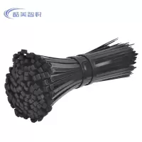 酷美智悦 尼龙扎带国标10*450mm黑色100条 KM-GY56 包