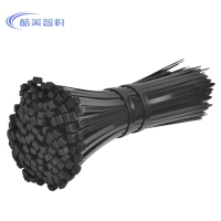 酷美智悦 尼龙扎带国标4*300mm黑色250条 KM-GY61 包