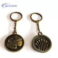 酷美智悦 长春航展纪念品钥匙扣 重金属头盔 个