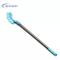 酷美智悦 不锈钢杆方头马桶刷 KM-ST216 把