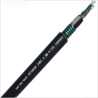 铠装阻燃光缆 GYTAH58-24B1.3