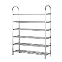 不锈钢鞋架六层 750*230*980mm