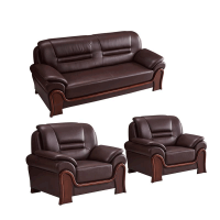 西皮办公沙发 1+1+1组合