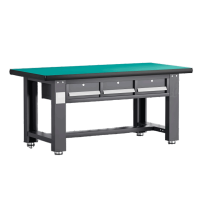 重型工作台 1.5M单桌+平三抽