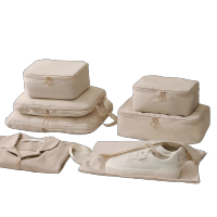 友鑫邦 旅行衣物收纳袋衣服内衣分装包防水压缩便携分装旅游行李箱整理袋 个