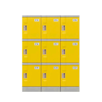 浴室更衣柜 黄色960x420x1160mm