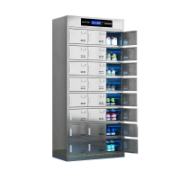 不锈钢消毒鞋柜 24门