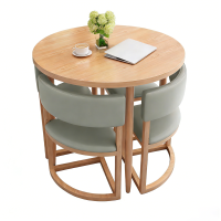 圆茶几 一桌四椅 组