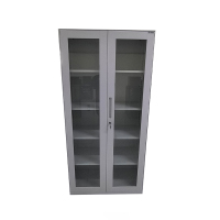 兴鑫安恒套色对开门玻璃柜850*390*1850mm 组
