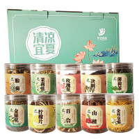 伊佳尚品 花草茶清凉礼盒(10罐)760g/盒