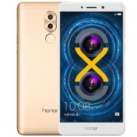 荣耀honor 畅玩6X (3GB+32GB)铂光金色 移动联通双4G手机 后置双镜头金属机身5.5英寸高清屏3340mAh大容量电池
