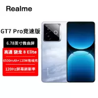 Realme 真我GT7 Pro 竞速版 海王星 12GB+256GB 骁龙8至尊版 120Hz屏 120W快充 6500mAh大电池 旗舰智能手机