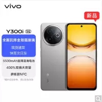 vivo Y300i 钛色 8GB+256GB 第二代骁龙4 5G芯 6500mAh电池 44W充电 5000万高清影像 5G 手机