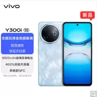 vivo Y300i 雾凇蓝 12GB+256GB 第二代骁龙4 5G芯 6500mAh电池 44W充电 5000万高清影像 5G 手机