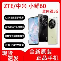 中兴(ZTE) 小鲜60 8+256GG 5GAI 手机 120HZ 紫光T760八核芯 青色 6.56英寸