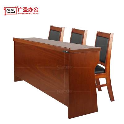 GS广圣 办公桌培训桌条桌学习桌椅1.8米1桌3椅 H27183 套