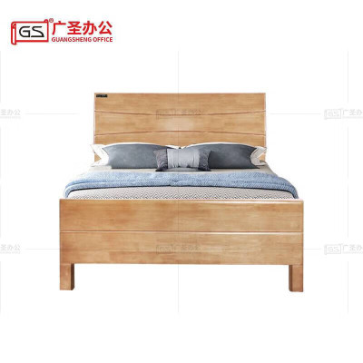 GS广圣实木床单人床职工宿舍床1.2米 T0312 张
