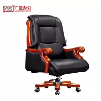 GS广圣 办公椅班台椅电脑椅领导椅子转椅皮椅 Y073 张