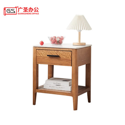 GS广圣 实木床头柜宿舍储物柜颜色可选 T08一个