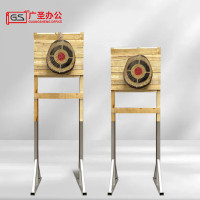 广圣工兵锹格斗术飞锹投准木质圆靶工兵铲飞靶