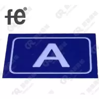 安全警示信号灯位铭牌40X20X2mm个