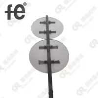 安全警示限速限吨圆牌600X600mm个带4米柱子