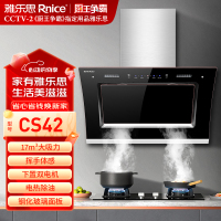 雅乐思CXW-268-CS42 侧吸大吸力抽油烟机体感 自清洗油烟机下置双电机-门店自装