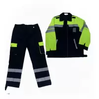 铁冠/高可视警示纯棉夏季工作服/TGFS-61/套