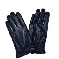 铁冠 黑色防寒B级女款羊皮手套 TGST-66 双