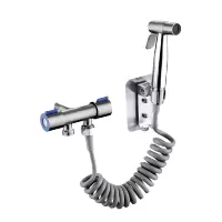 欧明净 不锈钢马桶喷枪套装 OMJ-6815 套