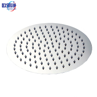圆形淋浴喷头顶喷不锈钢 15cm 个