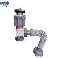 翻版面盆下水套装 墙排/竖排 套