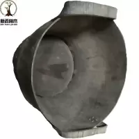 新添林木新添林木水泥桶 轮胎橡胶皮桶 400mm×270mm×250mm\个