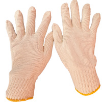 新添林木 涤棉纱手套 均码/副