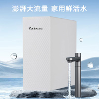 康宝(Canbo)净水器家用800G纯水机RO反渗透厨下式母婴直饮机自来水过滤器旋钮式龙头净饮机KBT-818