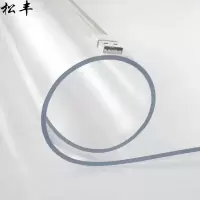 松丰 PVC透明软玻璃桌布桌垫塑料软板水晶板餐桌布 厚1.2mm*幅宽80cm 米