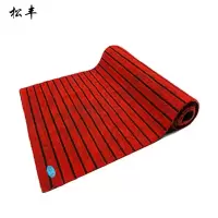 松丰(SONGFENG)加厚绒面橡胶底地垫酒店商用地毯楼梯办公走廊除尘垫餐厅脚垫辅面90cm/米