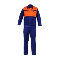 冬友 春秋款纯棉工作服可定制印花 160-190套