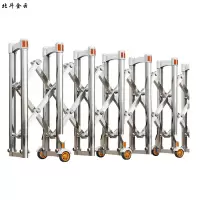 北斗金云 伸缩门围栏 隔离围栏不锈钢路障 GSLZ-2 米