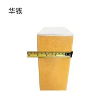 华锲 阻燃级玻璃钢标示桩 10*10*100黄色 套