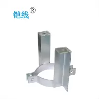 铠线 电料辅件 电力金具 双杆顶支座抱箍—6*60mm  D190/套